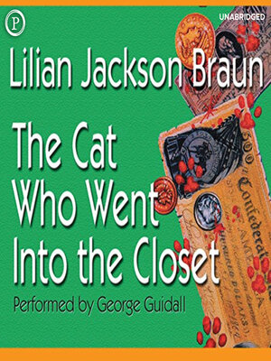 The Cat Who Went into the Closet - Audiobook